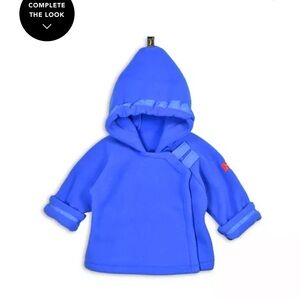 ❄️💙Widgeon💙❄️Royal Blue EUC Unisex Hooded Fleece Jacket. 12m. PRISTINE-LIKE NEW!